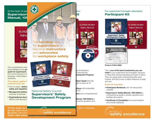 National Safety Council brochure design